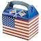 U.S.A. Flag Meal Kit Boxes Set of 50