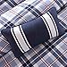 Full Queen Twin Comforter Bed Set Teen Bedding Modern Contemporary Blue Navy Plaid Bedspread Update Bedroom Decor (FULL/QUEEN)