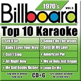 Karaoke - Billboard Top 10 Karaoke: 1970 ´ s, Vol. 3 ( Audio CD ) - B000Q364TC