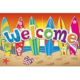 Teacher Created Resources Surf's Up Welcome Postcard (5363)
