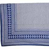 Bed Sheet Cotton Block Print Queen Size (bshtd636)