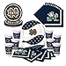Notre Dame Fighting Irish Party Pack - Plates, Cups, Napkins - Serves 8