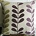 ElleWeiDeco Modern Damask Purple Throw Pillow Cover