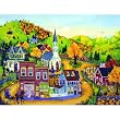 Our Town 500pc Jigsaw Puzzle by Robert LoGrippo