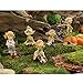 Top Collection Miniature Fairy Garden and Terrarium Pixie Sitting on Mushroom Figurine