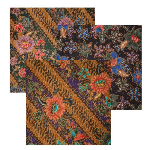 Floral Batiks Handkerchief Set