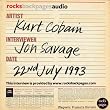 Kurt Cobain Interviewed By Jon Savage