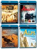 IMAX: Must-See Places Collection (Mystery of the Nile/Amazon/Grand Canyon Adventure/The Alps) [Blu-ray]