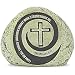 Garden Rock Large - Cross/Philippians 4:13 RS.1970.00