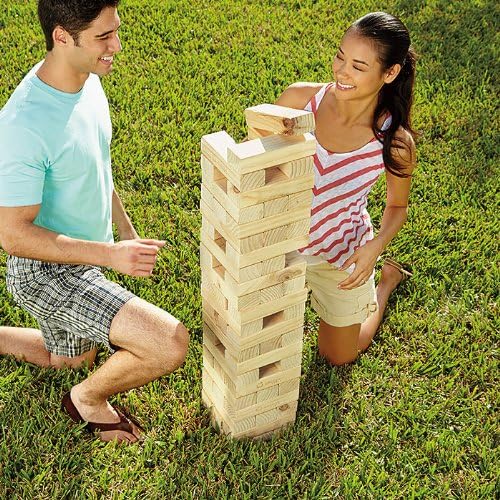 Uber Games Giant Tumble Tower - Pine