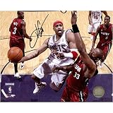 Vince Carter New Jersey Nets - Layup vs. Heat - 8x10 Autographed Photograph