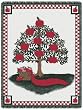 Apple Family Tree 3 Layer Throw Blanket