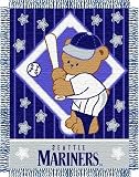 Seattle Mariners Baby Blanket Bedding Throw 36 x 46