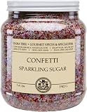 India Tree Confetti Sparkling Sugar, 3.4-Pound Jars (Pack of 2)