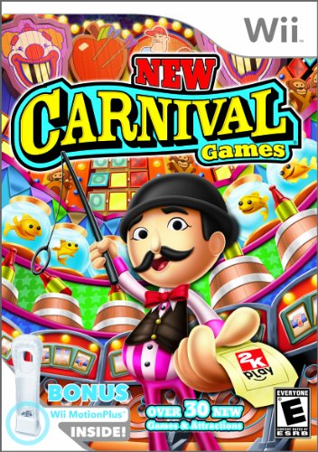 New Carnival Games Bundle with Wii Motion Plus