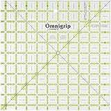 Omnigrip 10-1/2-Inch-by-10-1/2-Inch Non-Slip Quilter's Ruler