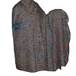 Prayer Shawl Jacquard Design Wool Wrap 106 x 55 inches