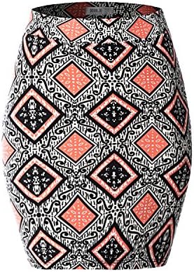 SJSP Mini Slim Fit Pull on PRINT85 Short Skirt,M