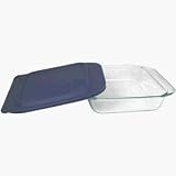 Pyrex Grip Rite Square Dish with Lid - 8