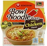 UPC 031146852307 product image for Nongshim Spicy Chicken Noodle Bowl, 3.03 Ounce (Pack of 12) | upcitemdb.com
