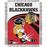 Northwest Chicago Blackhawks Triple Woven Jacquard 36x46 Baby Throw