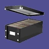Snap-N-Store SNS01524 DVD Storage Box - Black