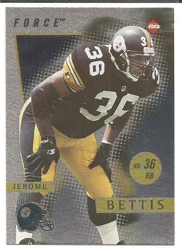 Jerome Bettis 1997 Collector's Edge Extreme Force Pittsburgh Steelers Card #3