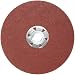 Norton Gemini Metalite F226 Abrasive Disc, Metal Three-Finger Quick Change, Fiber Backing, Aluminum Oxide