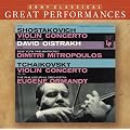 Chostakovitch : Concerto Pour Violon N�1 - Tchaikovski : Concerto Pour Violon