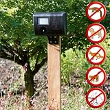 Ultraschall Vertreiber Gartenschutz Marderabwehr Katzenabwehr Hundeabwehr