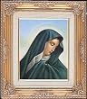Our Lady of Sorrow by Simeone Framed Art, 13.5" x 15.5" - MADE IN ITALY