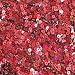 3mm Round Flat Sequins Cranberry Red Lazersheen Rainbow Reflective Metallic. Made in USA