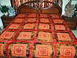 40% Off Velvet Mirror Embroidery Sari Tapestry Bedspread Coverlet Throw