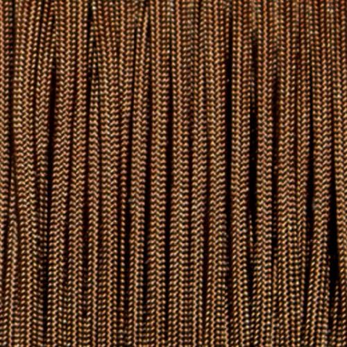Military 550 Paracord from Our School Spirit - Made in the USA (Acid Dark Brown)
