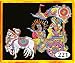 AsianHobbyCrafts Emboss Painting Kit : Size : 16"X22" Velvet Cloth : 1 Painting Kit Box (206) (221) RS.130.00