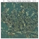 Aerial Photography Map of Fort Meade, Maryland 2007 MD