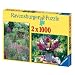Search : Flower Garden / Fresh Bouquet 2 In A Box Jigsaw Puzzle 1000pc