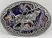 Mossy Oak Elk Hunting Enamel Pewter Buckle ,Sport Buckle