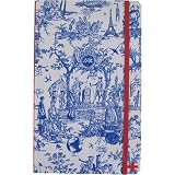JC de Castelbajac Blue Toile Large Notebook from France