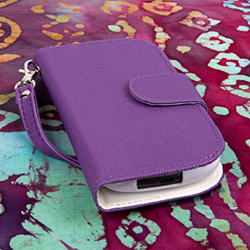 MPERO FLEX FLIP Wallet Case for Samsung Galaxy Exhibit T599 - Purple
