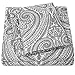 1500 Supreme Collection King Sheet Sets Paisley Gray - Luxury Hotel Bed Sheets and Pillowcase Set for King Mattress - Extra Soft, Elastic Corner Straps, Deep Pocket Sheets, King, Paisley Gray