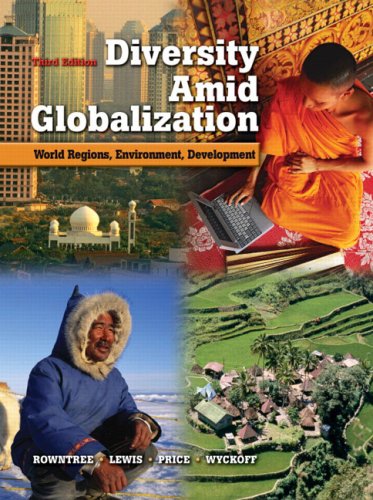 City Travel Guides Discounted  Books : Diversity Amid Globalization: World Regions, Environment, Development (3rd Edition)