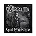 Mortiis God Hates Me Patch Black Metal Music Band Jacket Woven Sew On Applique