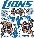 NFL Detroit Lions Skinit Liquid Blue Car Decals