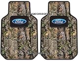 Ford RealTree Camo Plasticlear - 2 Pc Front Floor Mat Set