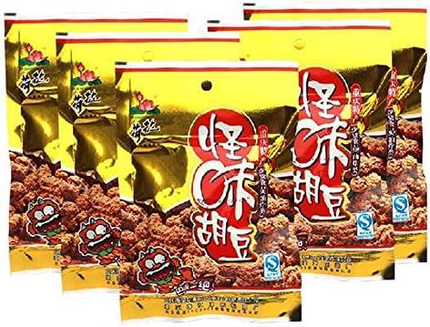 Chaoshan@hehua Chongqing Specialty Taste Hu Dou Super Delicious Broad Bean(55gx5)