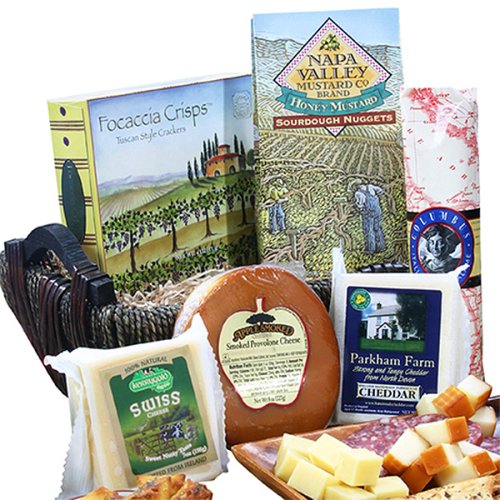 Cheese Pairing for Wine Gift Set by stringers baskets