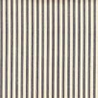 54 Wide Fabric by the Yard, Waverly Timeless Ticking Wedgewood, Blue White Ticking, Cotton