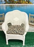 Wicker Furniture Outdoor Patio Chair Cushion – Wild Thing Animal ...