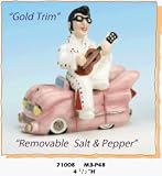 Elvis and Car Salt and Pepper Shaker Set
